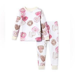 Burt’s Bees Baby Doughnut Crazy Cotton Pajamas - 2-Piece 12M